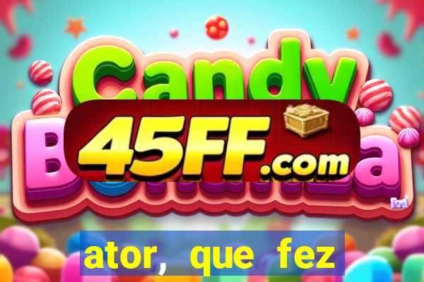 ator, que fez coringa que morreu
